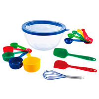 BENETTON Küchenhelferset Rainbow transparent Glas Rainbow - bunt/transparent - BENETTON