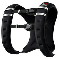 HOMCOM Fitness-Zubehör schwarz Polyester B/H/L: ca. 35x40x0,1 cm Gewichtsweste - schwarz (0,10/35,00/40,00cm) - HOMCOM