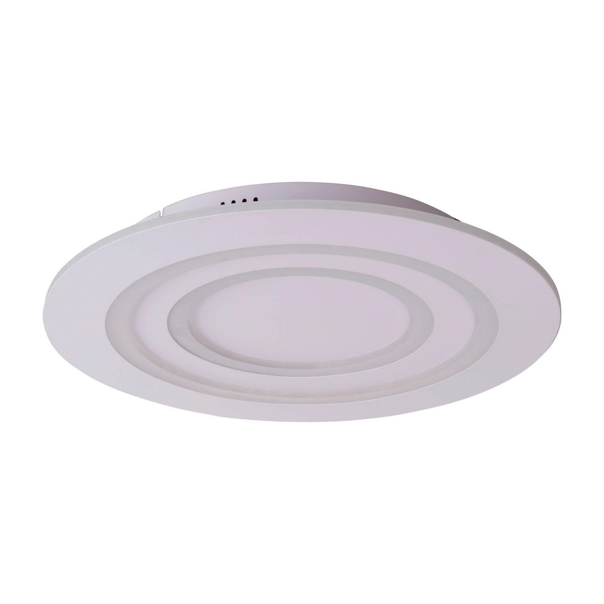 Näve Leuchten LED-Deckenleuchte weiß Metall Kunststoff B/H/T/D: ca. 50x6x50x50 cm MIREL - weiß (50,00/6,00/50,00cm) - Näve Leuchten