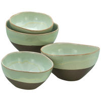 CreaTable Bowl-Set Basalt Bio salbei Steinzeug Basalt Bio - salbei - CreaTable