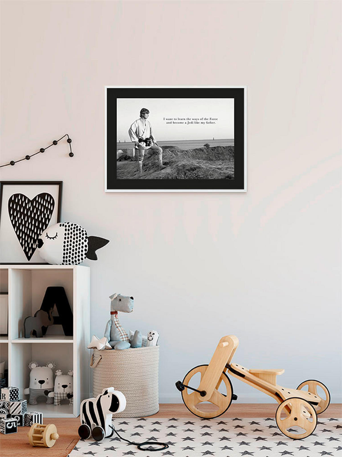 Komar Poster Star Wars Classic Luke Quote Star Wars - Classic B/L: ca. 50x40 cm Star Wars Classic Luke Quote - (50,00/40,00cm) - Komar