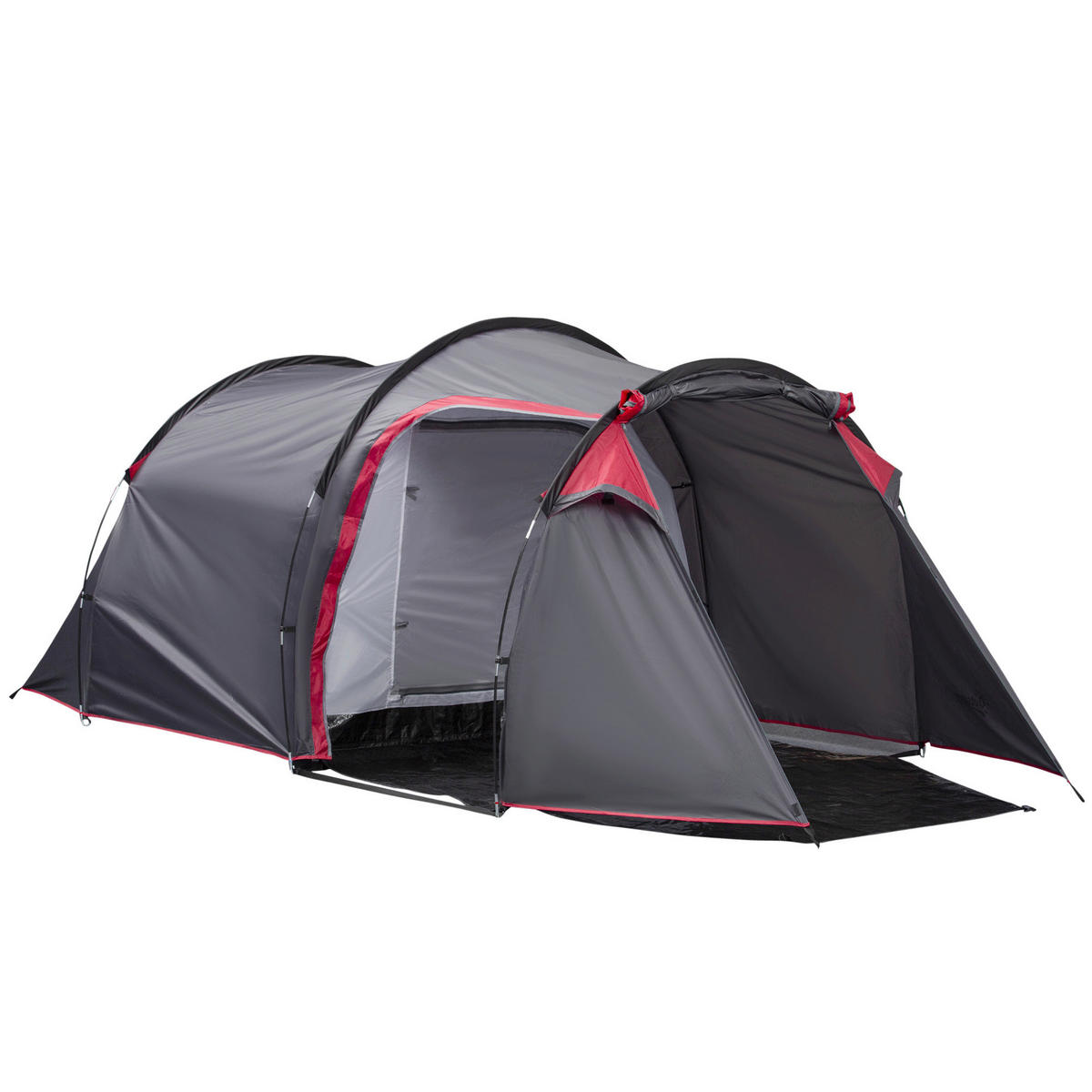 Outsunny Campingartikel B/H/L: ca. 206x426x154 cm Campingzelt - dunkelgrau (154,00/206,00/426,00cm) - Outsunny