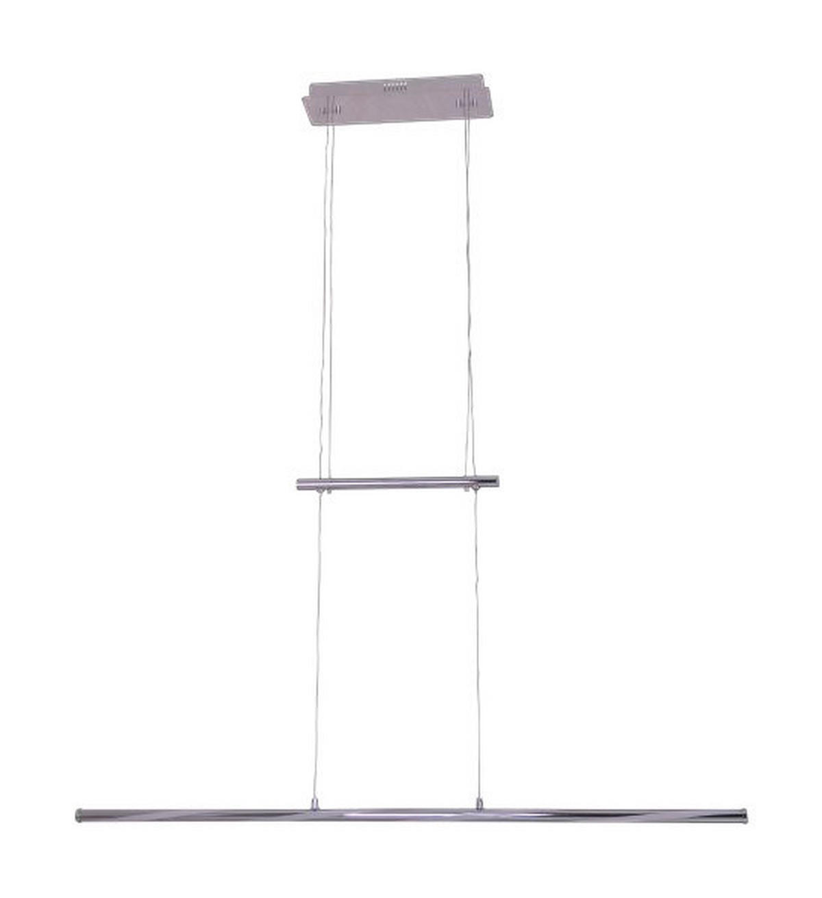 Näve Leuchten LED Jojo-Pendelleuchte NV6128942 Chrom klar Metall Glas H/L: ca. 120x100 cm null 1 Brennstellen Twist - klar/Chrom (100,00cm) - Näve Leuchten