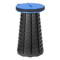 Hocker schwarz Kunststoff H/D: ca. 45x26 cm Hocker - blau/schwarz (26,00/45,00cm)