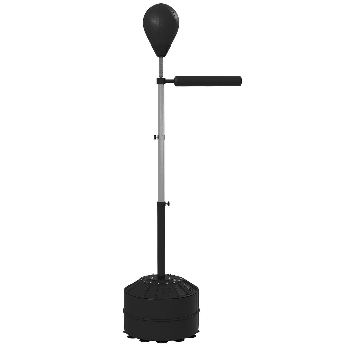 SPORTNOW Fitness-Zubehör schwarz Edelstahl B/H/L: ca. 48x76x205 cm Punchingball_Set - schwarz (205,00/48,00/76,00cm) - SPORTNOW