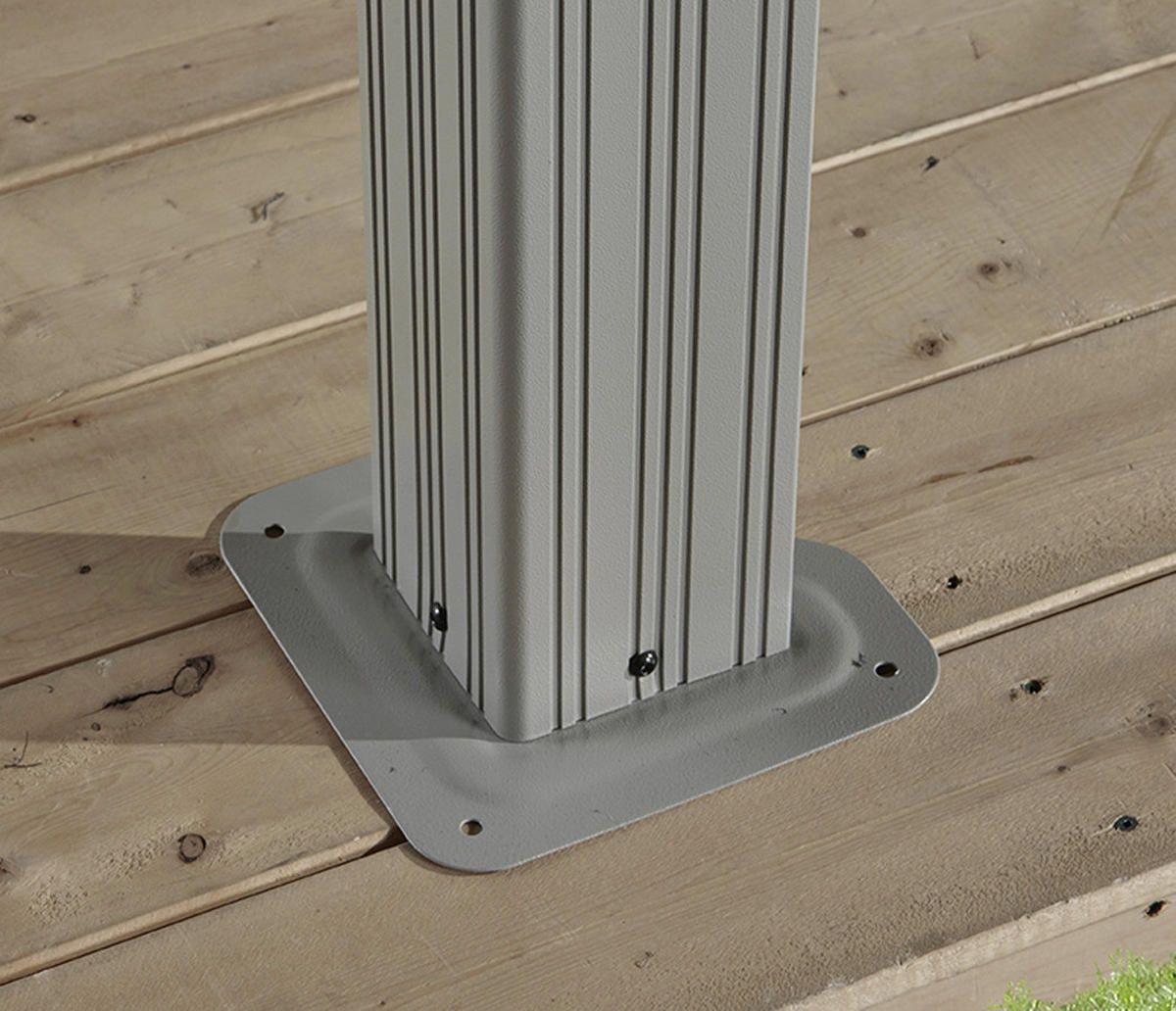 Sojag Pavillon Messina champagner Metall B/H/L: ca. 363x292x298 cm Messina - champagner (298,00/363,00/292,00cm) - Sojag