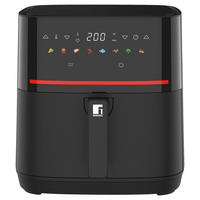 BERGNER Heißluftfritteuse BG-51275-BK XTRA 800 - schwarz - BERGNER