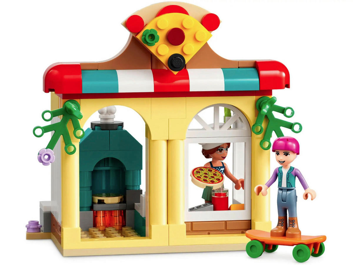 LEGO Heartlake City Pizzeria B/H/L: ca. 11x6x12 cm Heartlake-City-Pizzeria_Lego - mehrfarbig (12,00/11,00/6,00cm) - LEGO