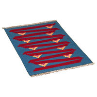 PersaTepp Teppich Kelim Gashgai bunt B/H/L: ca. 60x1x93 cm Kelim Gashgai - bunt (93,00/60,00/1,00cm) - PersaTepp