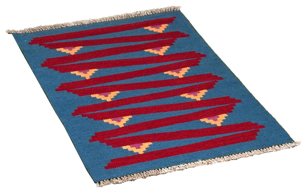 PersaTepp Teppich Kelim Gashgai bunt B/H/L: ca. 60x1x93 cm Kelim Gashgai - bunt (93,00/60,00/1,00cm) - PersaTepp