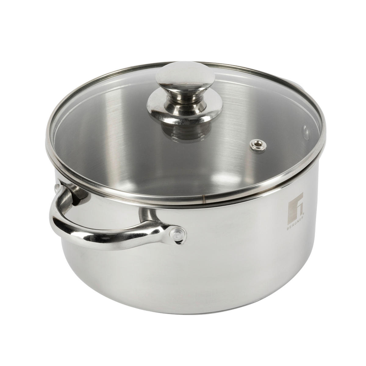 BERGNER Topfset Alea silber Edelstahl 6 tlg. Alea - silber - BERGNER