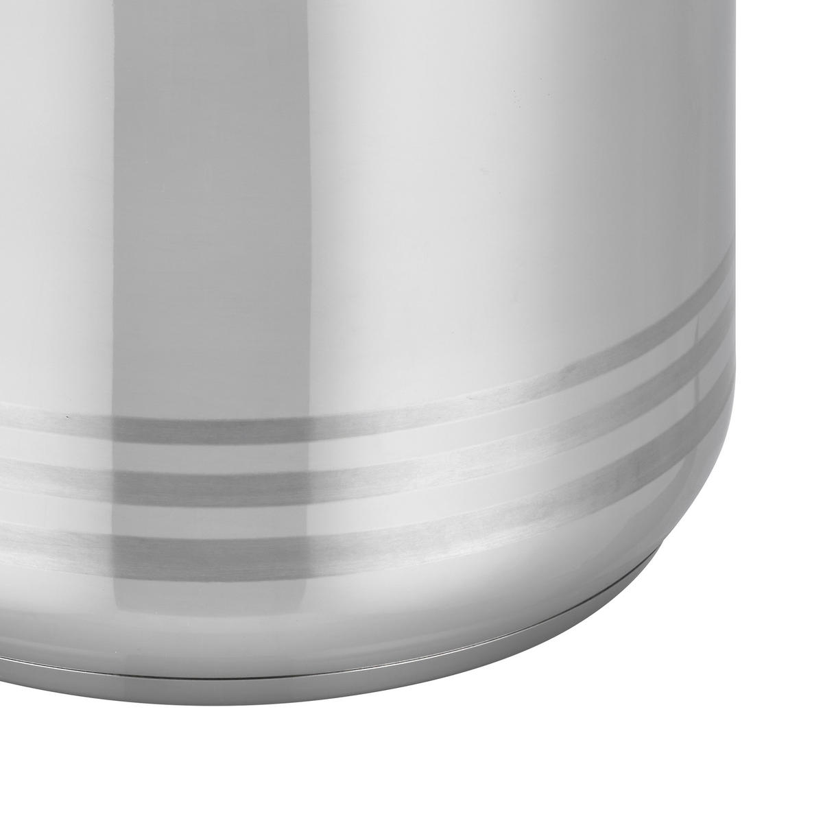ELO Großraumtopf Basic silber Edelstahl B/H/L: ca. 0,255x0,24x0,325 cm Basic - silber (0,32/0,25/0,24cm) - ELO