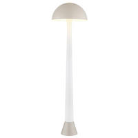 GLOBO Stehleuchte sand weiß Metall H/D: ca. 150x40 cm E27 1 Brennstellen MERLIN - sand/weiß (40,00/150,00cm) - GLOBO
