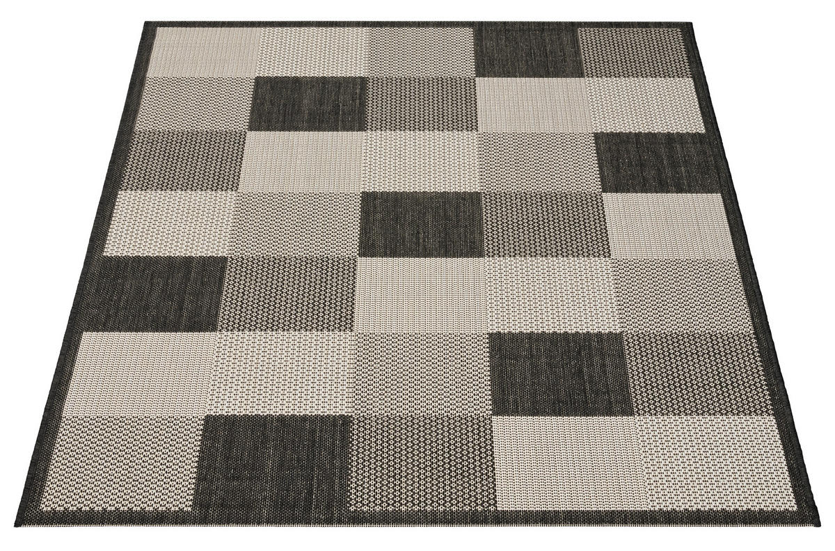 In-/Outdoor-Teppich Ambiente schwarz B/L: ca. 120x170 cm Ambiente - schwarz (120,00/170,00cm)