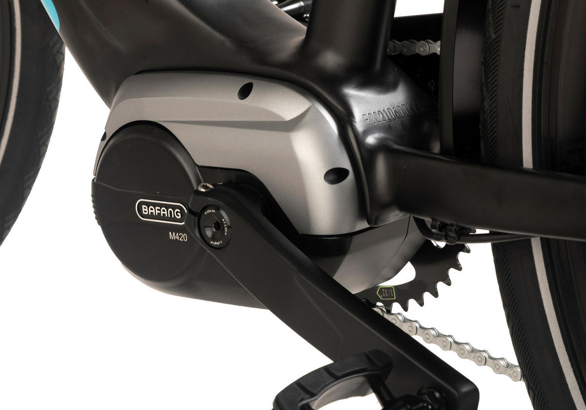 VOGUE BIKE E-Bike SLX SLX 28 Zoll Rahmenhöhe 51 cm 9 Gänge schwarzblau schwarzblau ca. 250 W ca. 28 Zoll SLX - schwarzblau - VOGUE BIKE