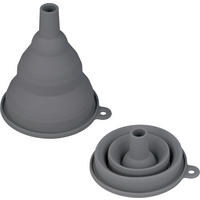 Haushaltshelfer grau Kunststoff B/H/L: ca. 8,5x16,8x3 cm Trichter - grau (3,00/8,50/16,80cm)