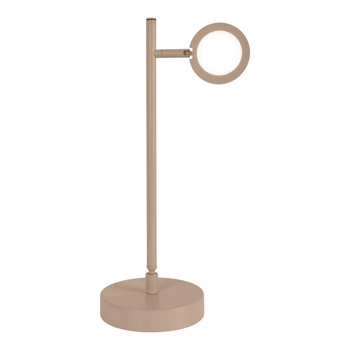 Näve Leuchten LED-Tischleuchte beige Metall B/H/T: ca. 22,6x45x16 cm LUPA - beige (22,60/45,00/16,00cm) - Näve Leuchten