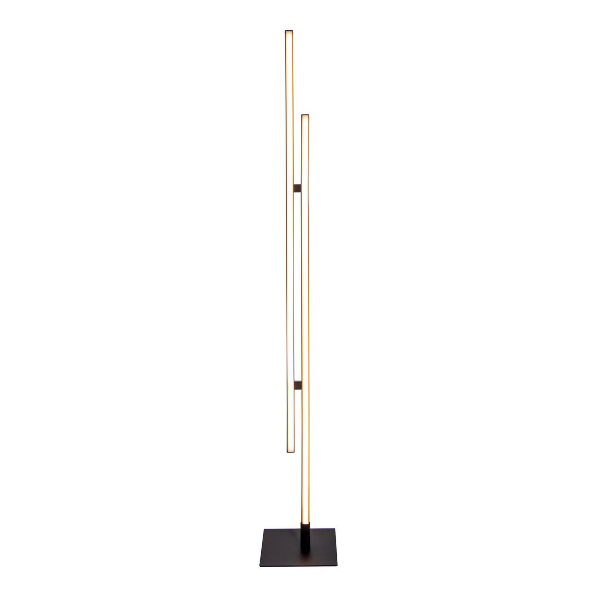 Näve Leuchten LED-Leuchten 2069722 schwarz Metall Kunststoff B/H/T: ca. 13x130x13 cm 2 Brennstellen Onda - schwarz (13,00/130,00/13,00cm) - Näve Leuchten