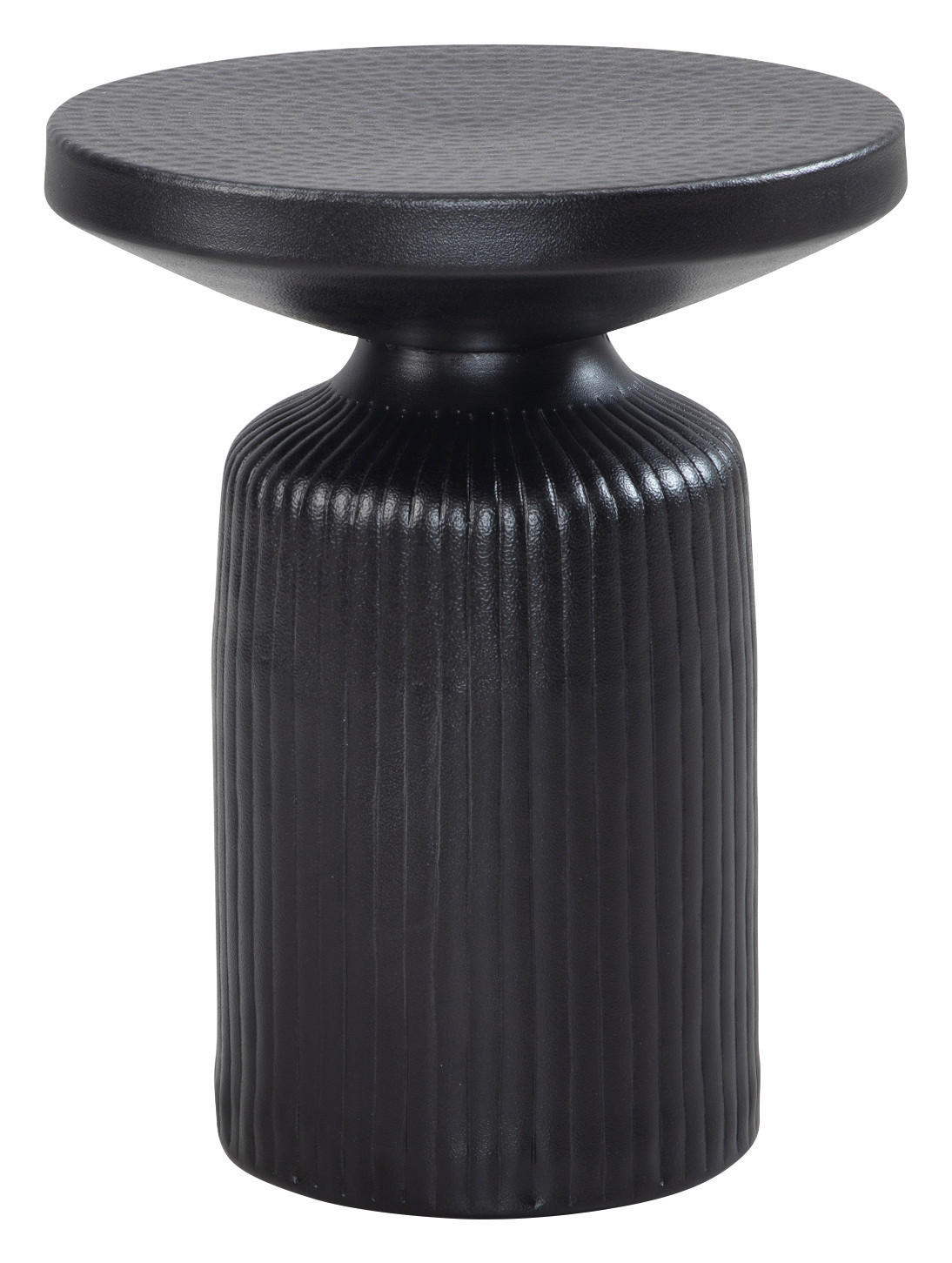 Beistelltisch schwarz B/H/T: ca. 40x50x40 cm Beistelltisch - schwarz (40,00/50,00/40,00cm) - Wohnling