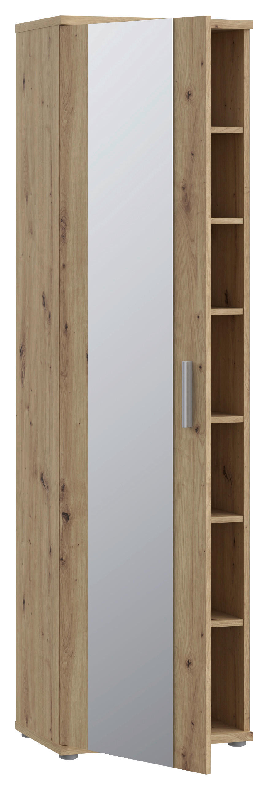 Mehrzweckschrank  Eiche Artisan Nachbildung B/H/T: ca. 50x179x35 cm Jet_Mehrzweckschrank MS165-D78 - Eiche (50,00/179,00/35,00cm)