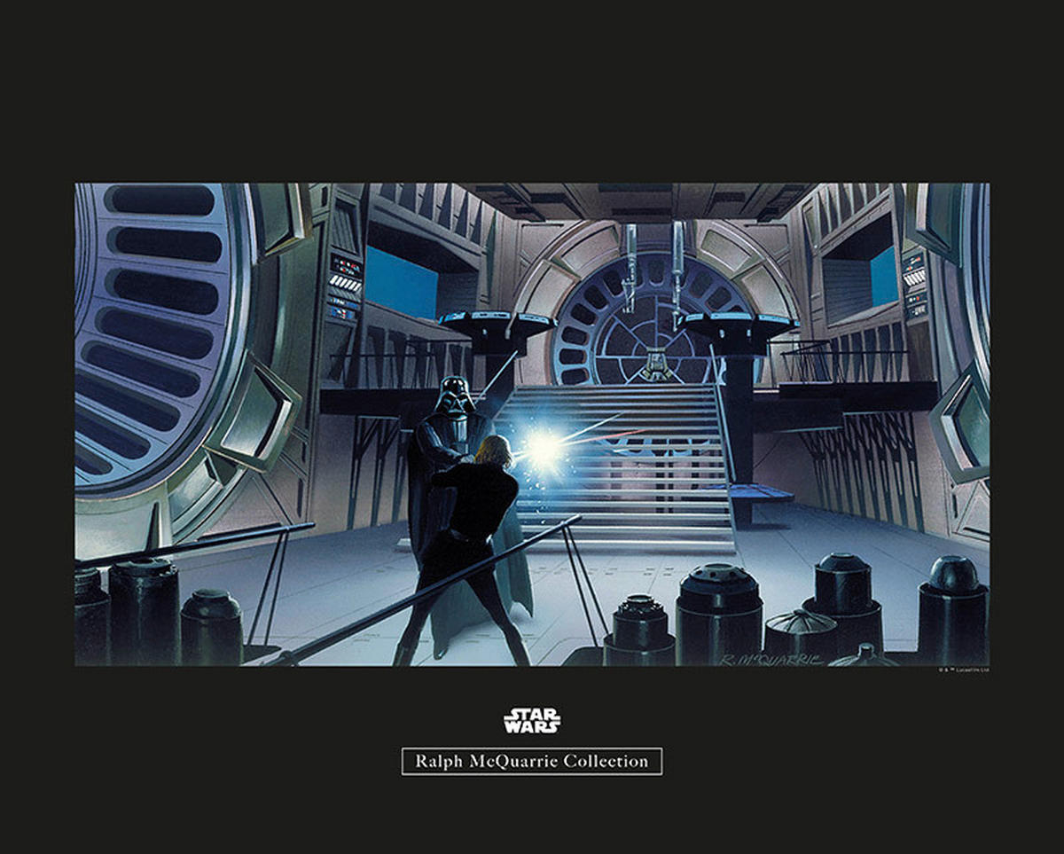 Komar Poster Star Wars Classic RMQ Vader Luke Th Star Wars B/L: ca. 50x40 cm Star Wars Classic RMQ Vader Luke Th - (50,00/40,00cm) - Komar