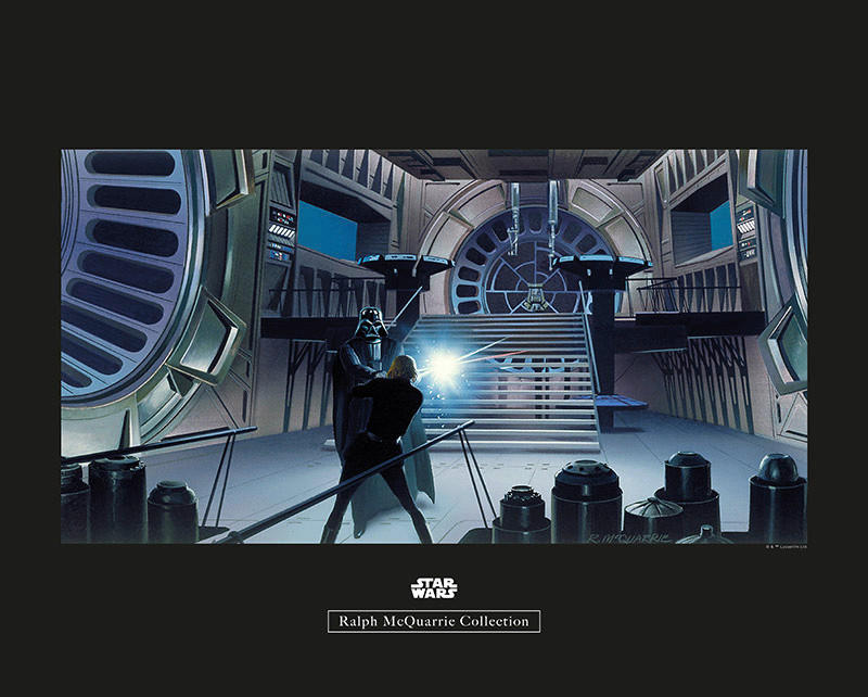 Komar Poster Star Wars Classic RMQ Vader Luke Th Star Wars B/L: ca. 50x40 c günstig online kaufen