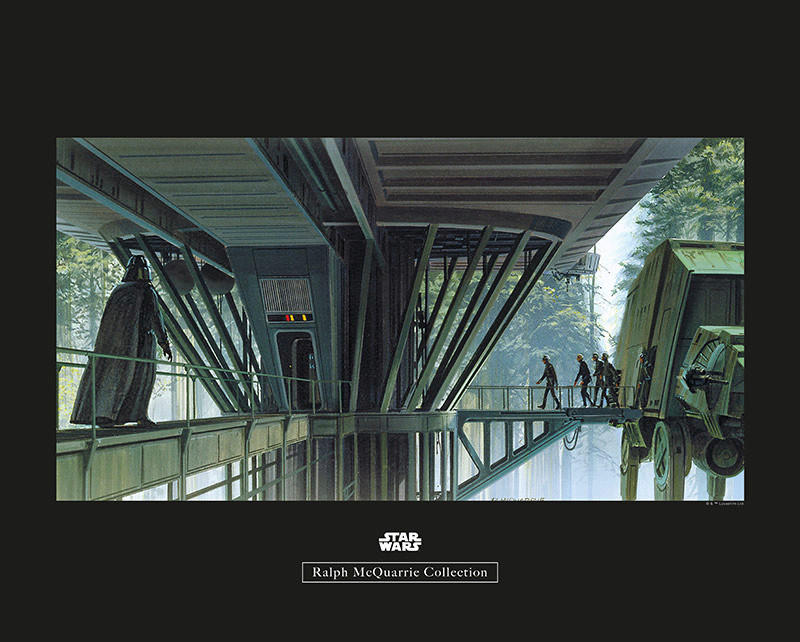 Komar Poster Star Wars Classic RMQ Endor Dock Star Wars - Balance B/L: ca. günstig online kaufen