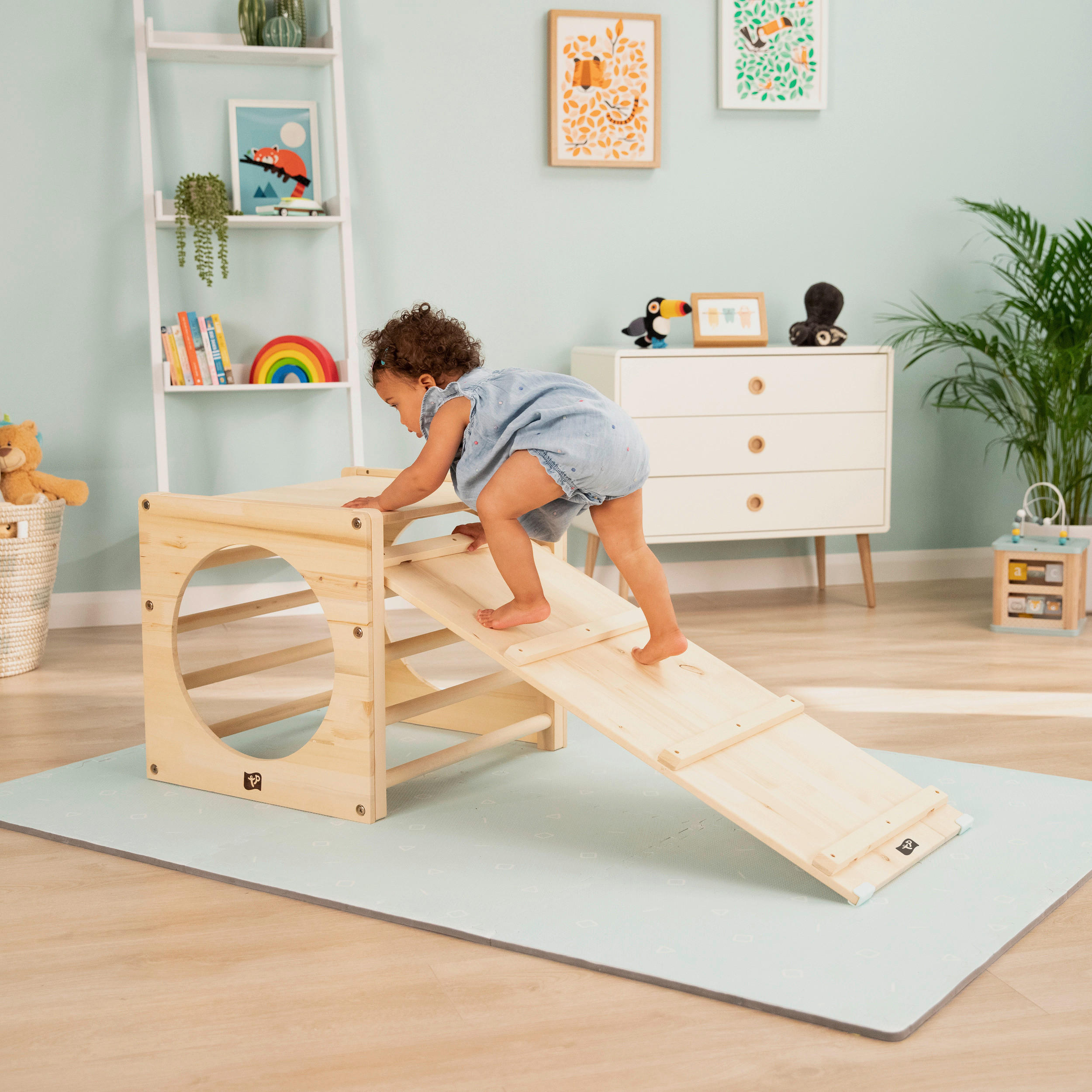 TP Toys Kletterwürfel Active Tots Cube natur B/H/L: ca. 60x52x52 cm Active Tots Cube - natur (52,00/60,00/52,00cm) - TP Toys