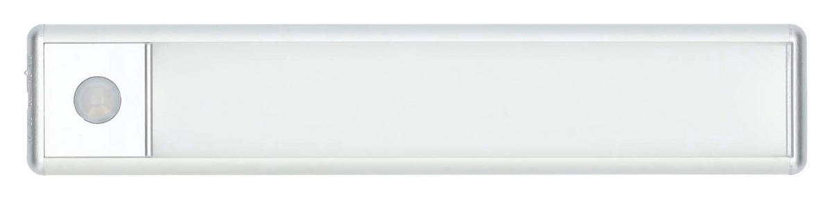 Nedis Schrankleuchte silber Aluminium Polycarbonat B/H/L: ca. 4x20,5x1,4 cm Schrankleuchte_Nedis - silber (1,40/4,00/20,50cm) - Nedis