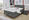 Boxspringbett  dunkelgrau Feinstruktur Liegefläche B/L: ca. 140x200 cm Nicola_Boxspringbett - dunkelgrau (155,00/104,00/224,00cm)