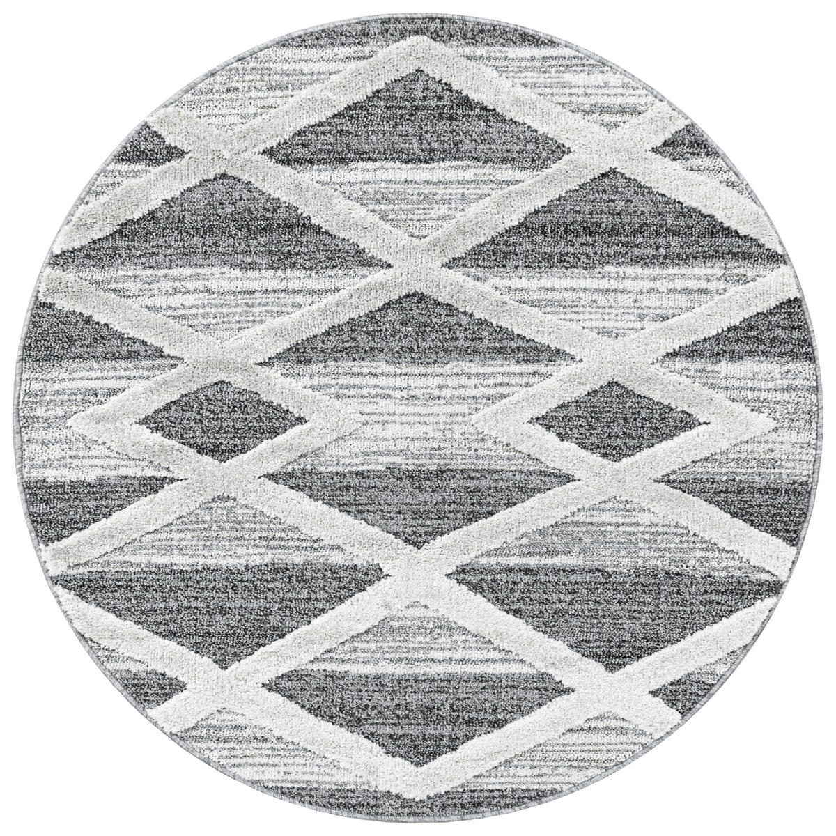 Ayyildiz Teppich PISA grau D: ca. 120 cm PISA - grau (120,00cm) - Ayyildiz