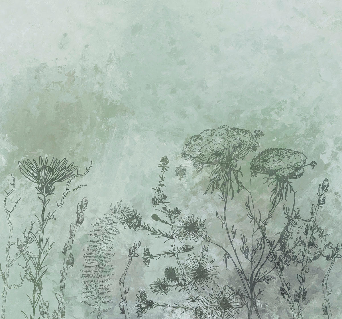 Komar Fototapete Whiff B/L: ca. 300x280 cm Whiff - (300,00/280,00cm) - Komar