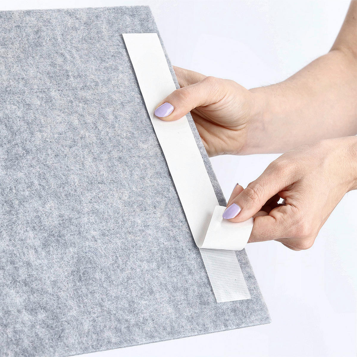 Zeller Pinboard-Set dunkelgrau Mittelgrau B/L: ca. 30x30 cm Pinboard-Set_4tlg. - dunkelgrau (30,00/30,00cm) - Zeller