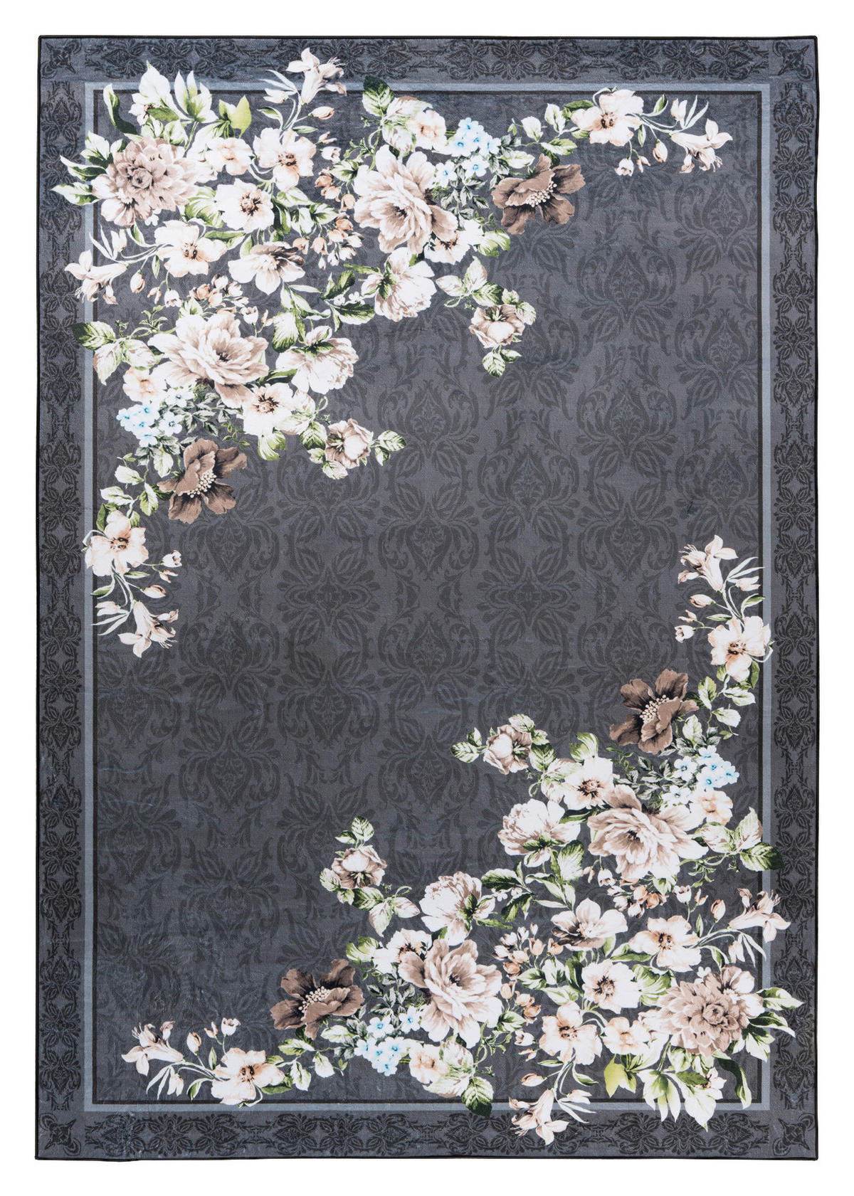 Obsession Teppich My Tranquil grau B/H/T/L/D: ca. 160x0,6x0x230x0 cm My Tranquil - grau (230,00/160,00/0,60cm) - Obsession