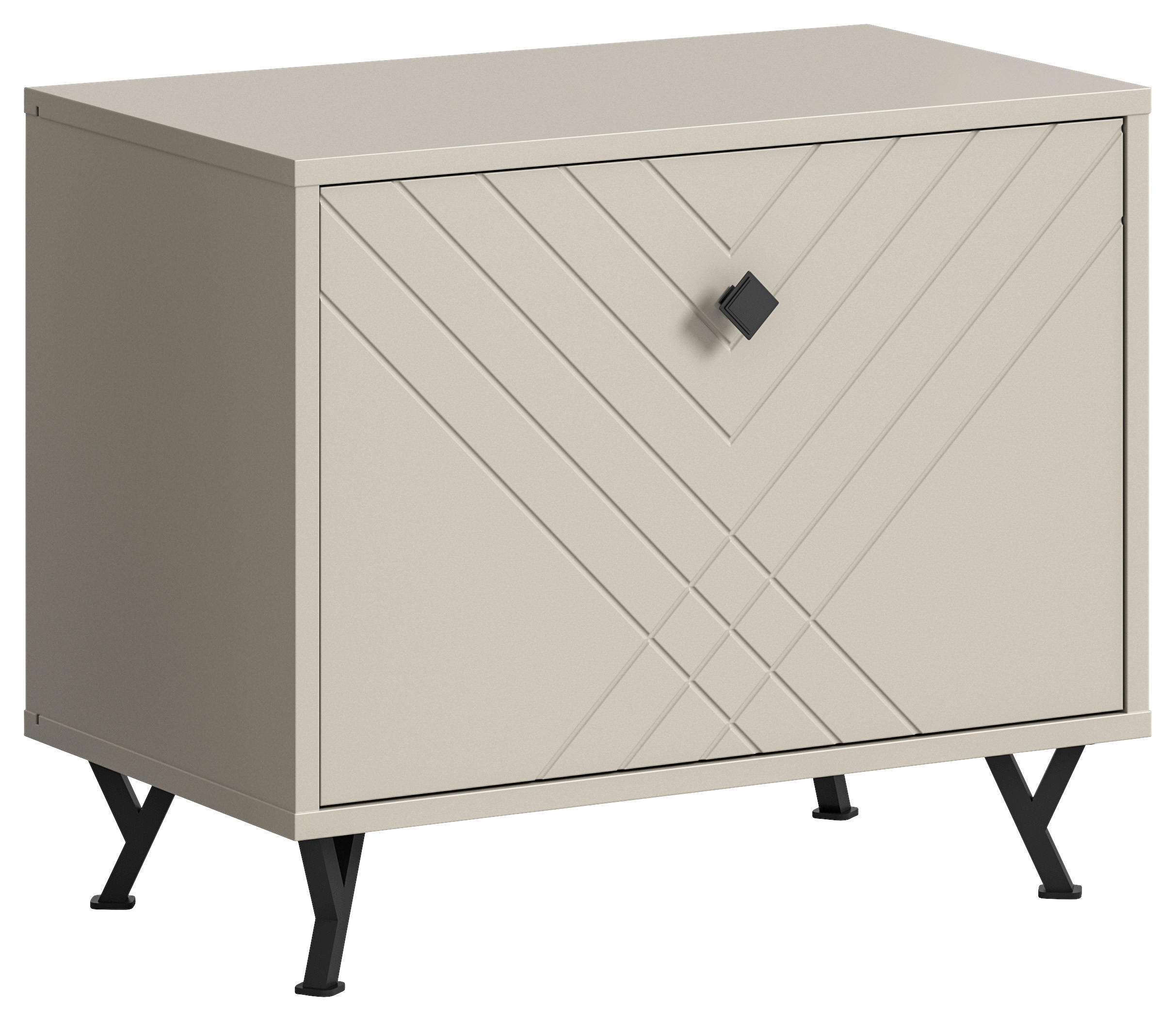 Sitzbank NOTES sandbeige sandbeige matt B/H/T: ca. 60x50x35 cm NOTES - sandbeige (60,00/50,00/35,00cm) - xonox.home
