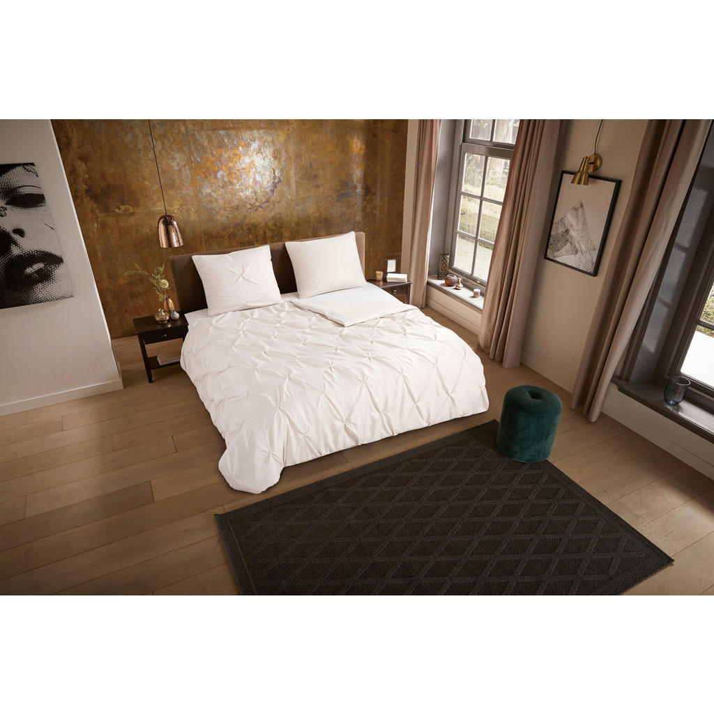 Thumbnail - Bettwäsche Elegance sand Polyester B/L: ca. 155x220 cm