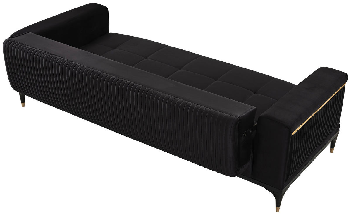 Funktionsgarnitur Quanto schwarz Microfaser Quanto - schwarz