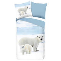 Bettwäsche Care blau Baumwolle B/L: ca. 135x200 cm Care - blau (135,00/200,00cm) - Good Morning