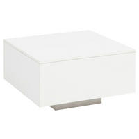 Couchtisch weiß B/H/T: ca. 60x35,5x60 cm Couchtisch - weiß (60,00/35,50/60,00cm) - Wohnling