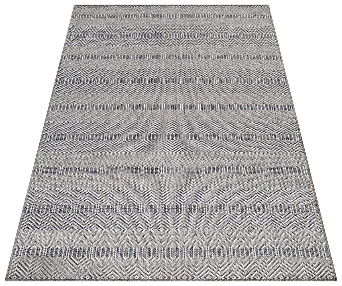Ayyildiz Teppich ARUBA grau B/L: ca. 80x250 cm ARUBA - grau (80,00/250,00cm) - Ayyildiz