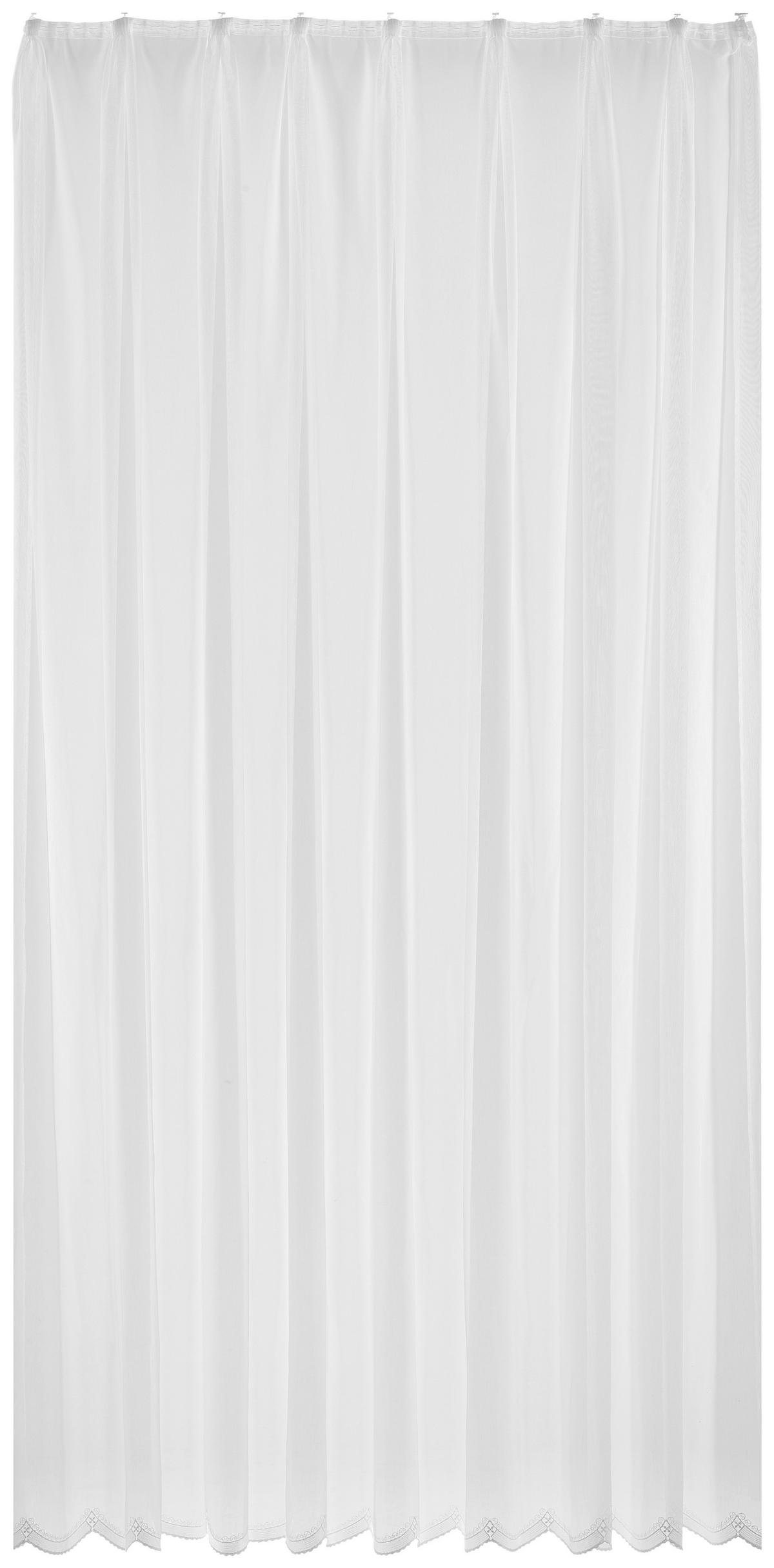 Fertigstore Mara weiß B/L: ca. 300x245 cm Mara - weiß (300,00/245,00cm) - POCOline