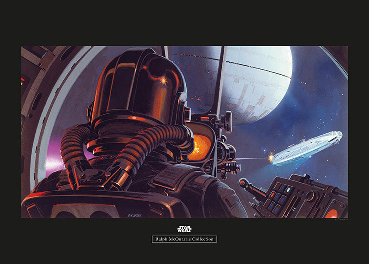 Komar Poster Star Wars Classic RMQ TIE-Fighter P Star Wars B/L: ca. 70x50 cm Star Wars Classic RMQ TIE-Fighter P - (70,00/50,00cm) - Komar