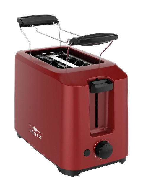 LENTZ Toastautomat 74220 rot schwarz Kunststoff Metall Toastautomat 74220 - rot/schwarz - LENTZ