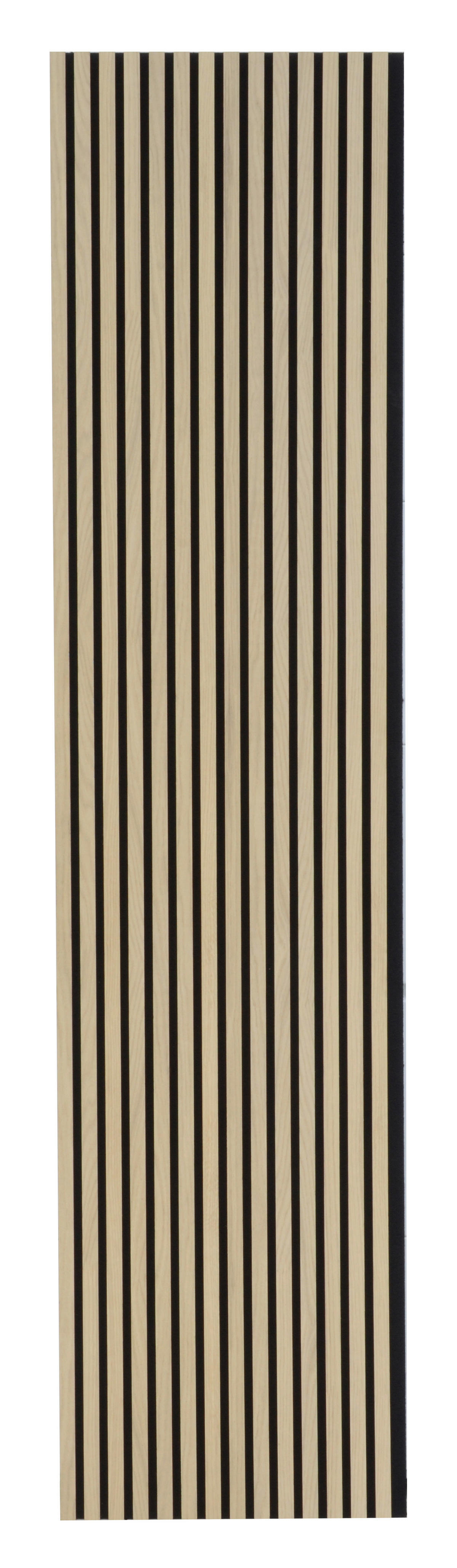 FN Acustico Wand-und Akustikpaneel Eiche natur L/B/H: ca. 240x57,25x1,9 cm pro Stück Akustikplatte 57x240 FREI071 Eiche - Eiche natur (240,00/57,25/1,90cm) - FN Acustico