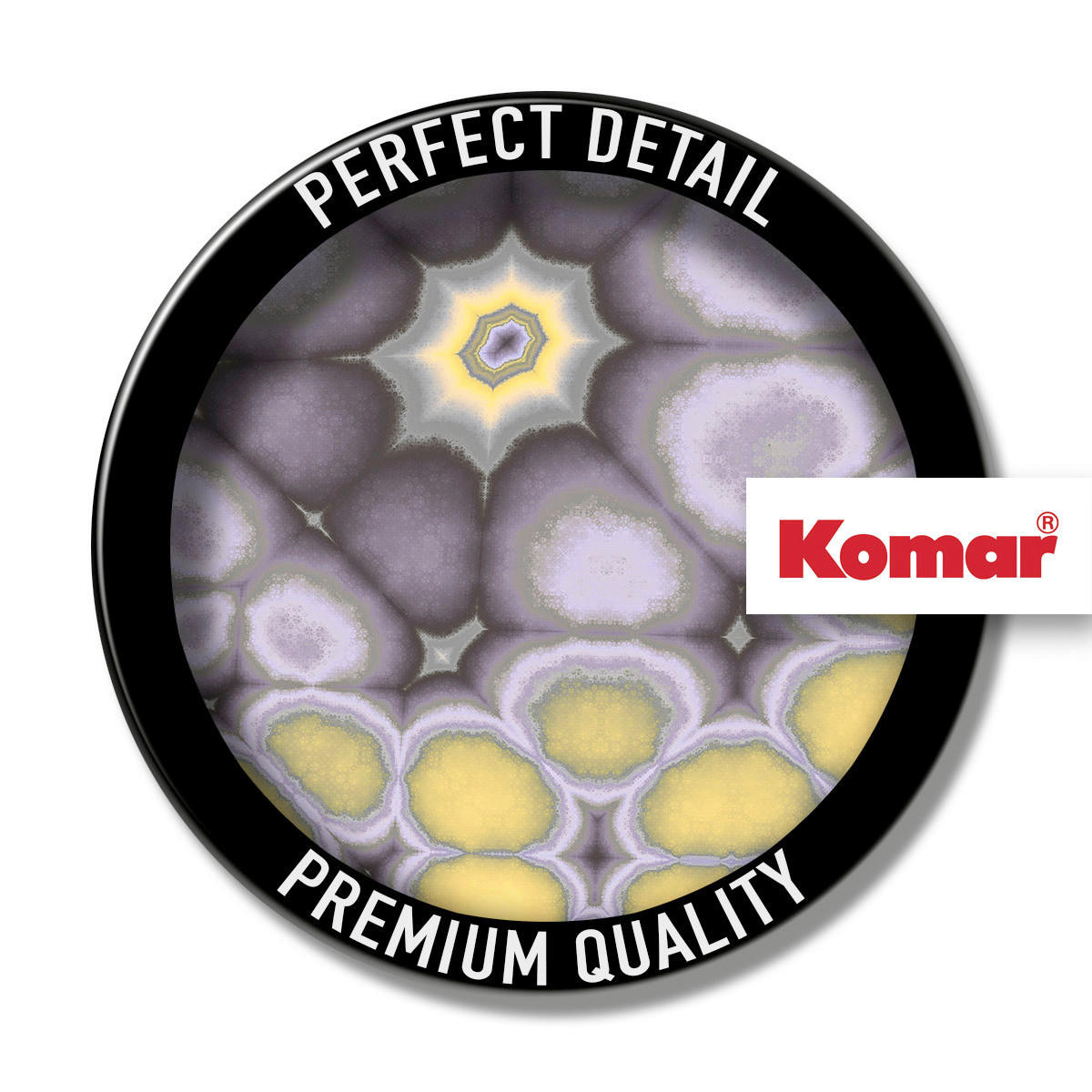Komar Fototapete Fractal Flakes B/L: ca. 350x250 cm Fractal Flakes - (350,00/250,00cm) - Komar