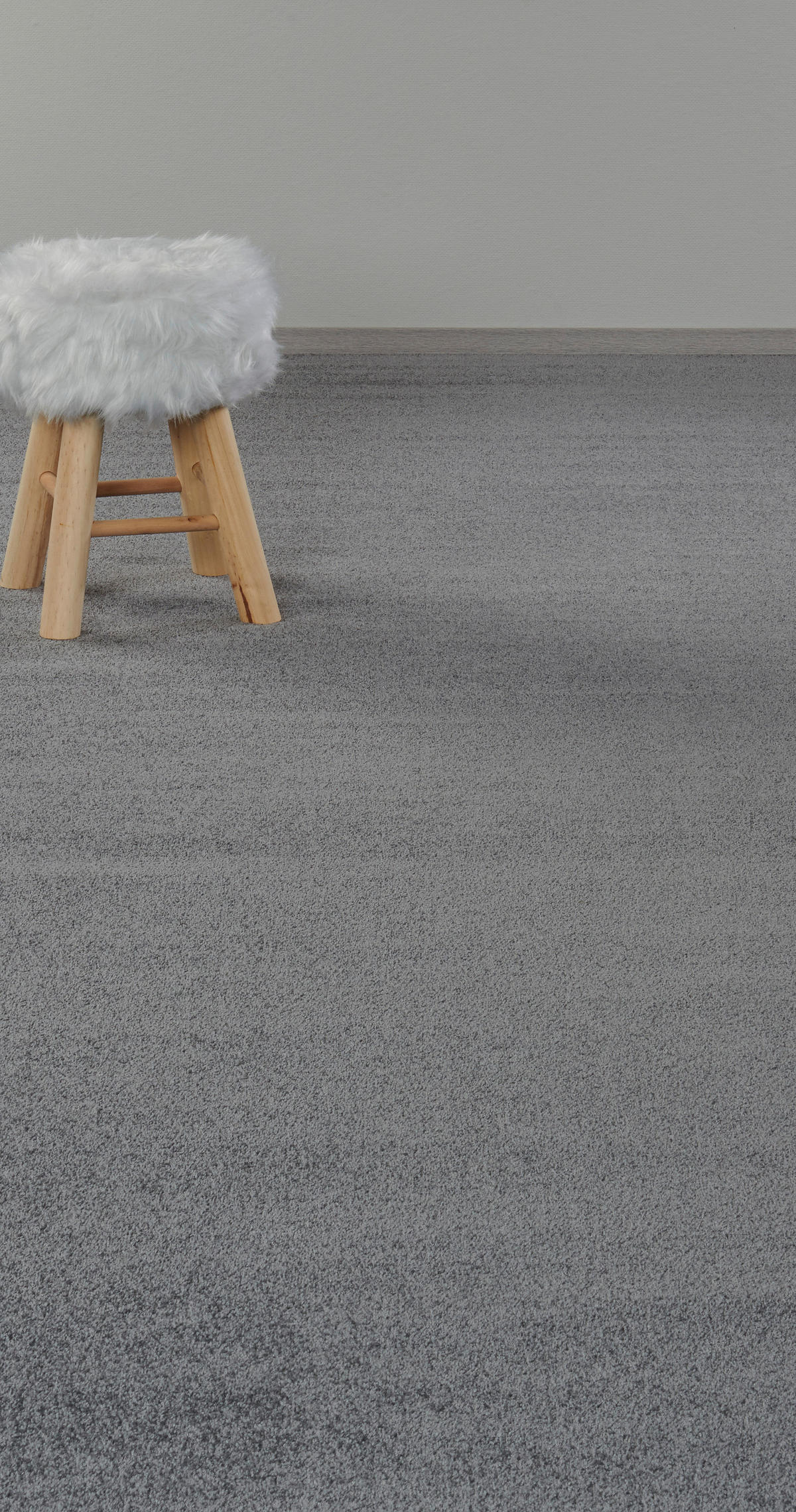 Teppichboden Lazio grau B: ca. 400 cm pro m² Lazio - grau (400,00cm)