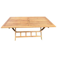 Grasekamp Klapptisch Belmonte natur Akazie B/H/L: ca. 90x73x160 cm Belmonte - natur (160,00/90,00/73,00cm) - Grasekamp
