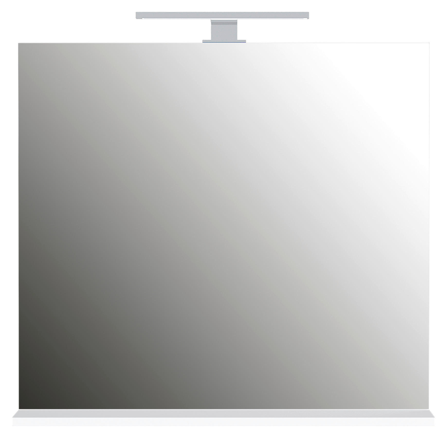 Wandspiegel weiß B/H/T: ca. 76x75x15 cm Spiegel 1429 - weiß (76,00/75,00/15,00cm)