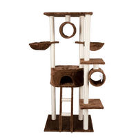 Kratzbaum braun Sisal B/H/L: ca. 50x165x70 cm Kratzbaum - braun/beige (70,00/50,00/165,00cm)