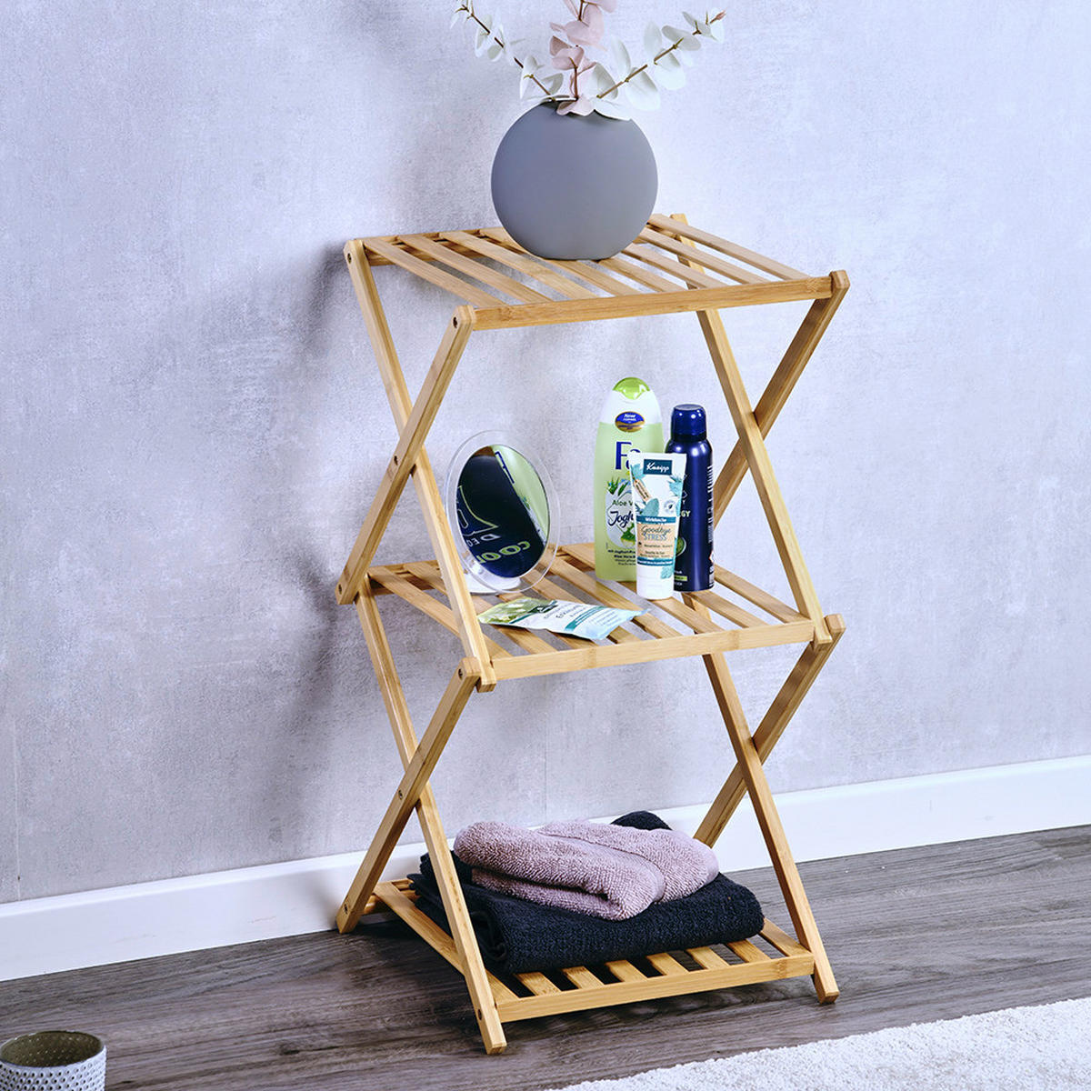 Kesper Regal natur B/H/L: ca. 35x36x68 cm Regal_faltbar - natur (68,00/35,00/36,00cm) - Kesper